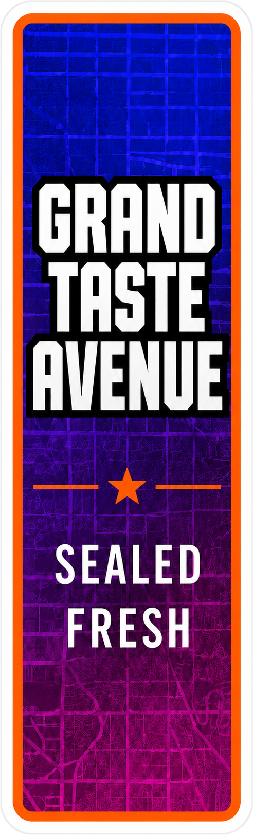 Grand Taste Avenue sealed fresh sticker